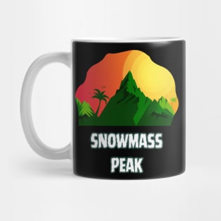 Snowmass Peak Mug